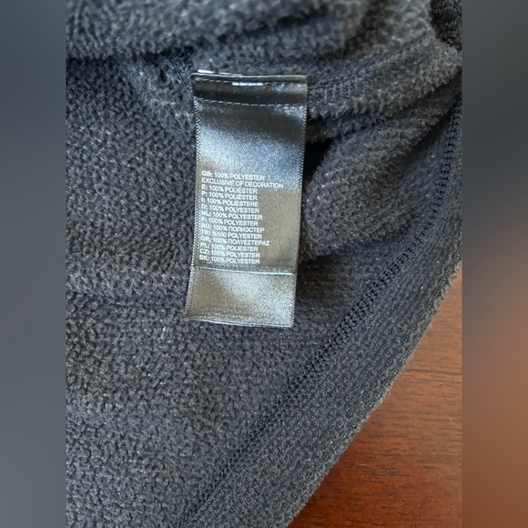 The North Face Men's Charcoal Zip-Up Sweater - Picture 7 of 11